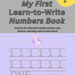 Learn to write numbers