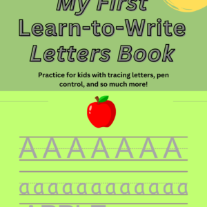 Learn to Write Letters Workbook