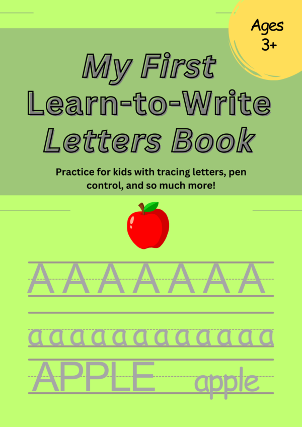 Learn to Write Letters Workbook