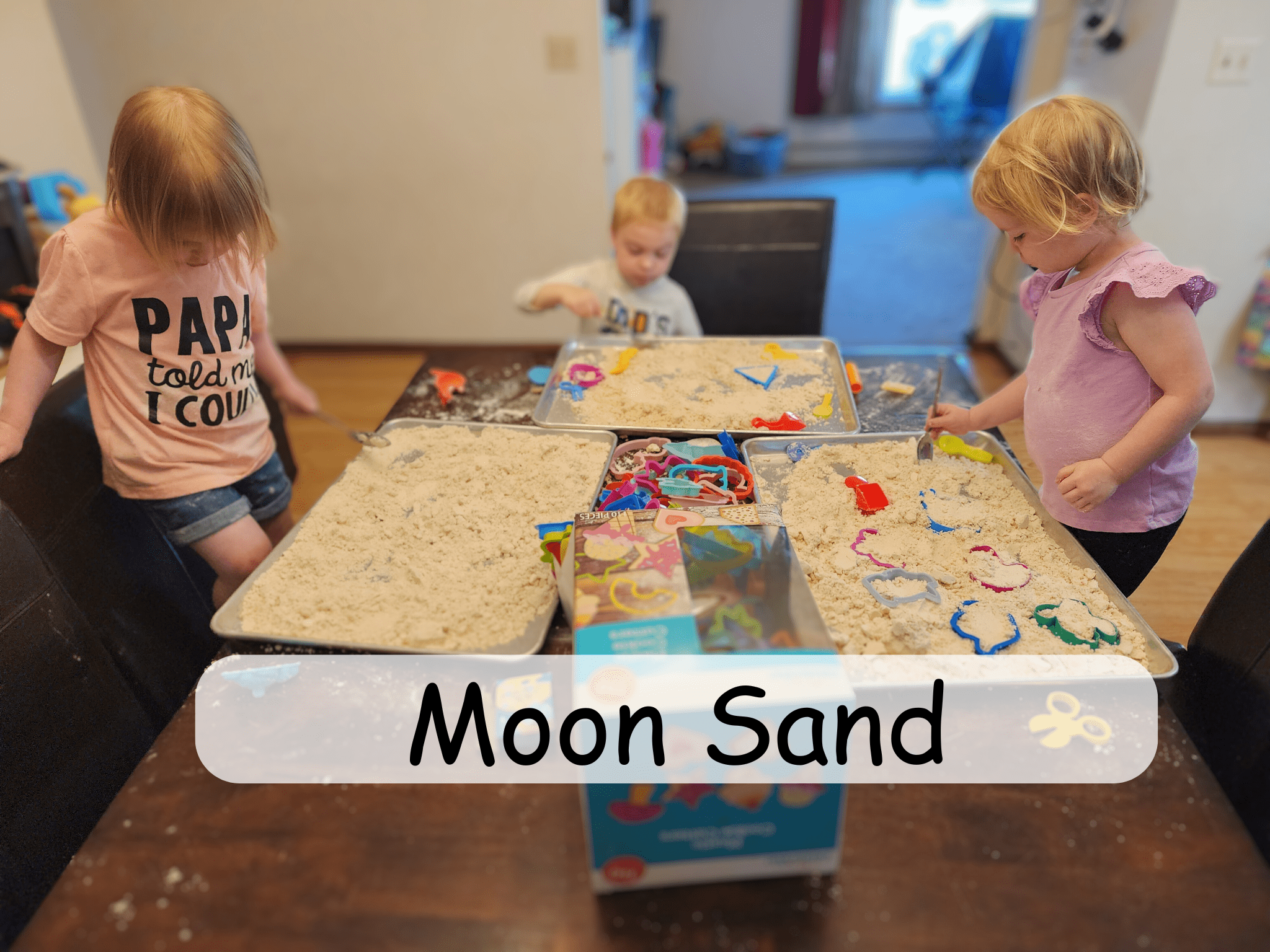 Easy, Moldable, Endless Fun Moon Sand